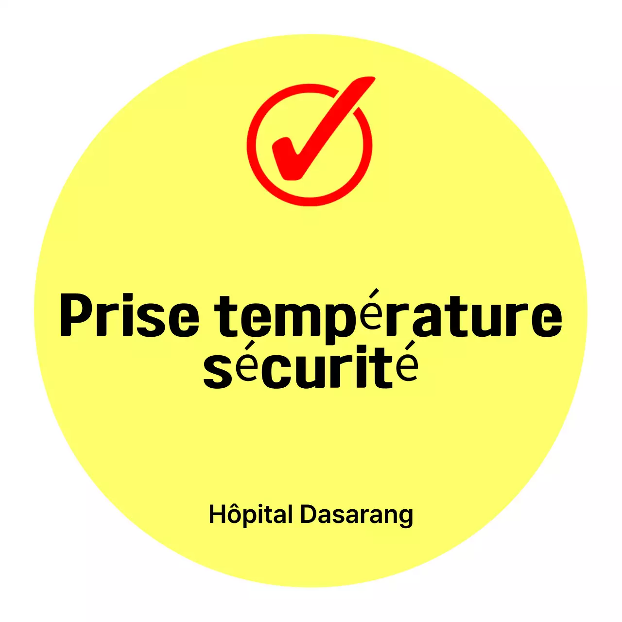 Campagne de sécurité sanitaire Yellow Clean