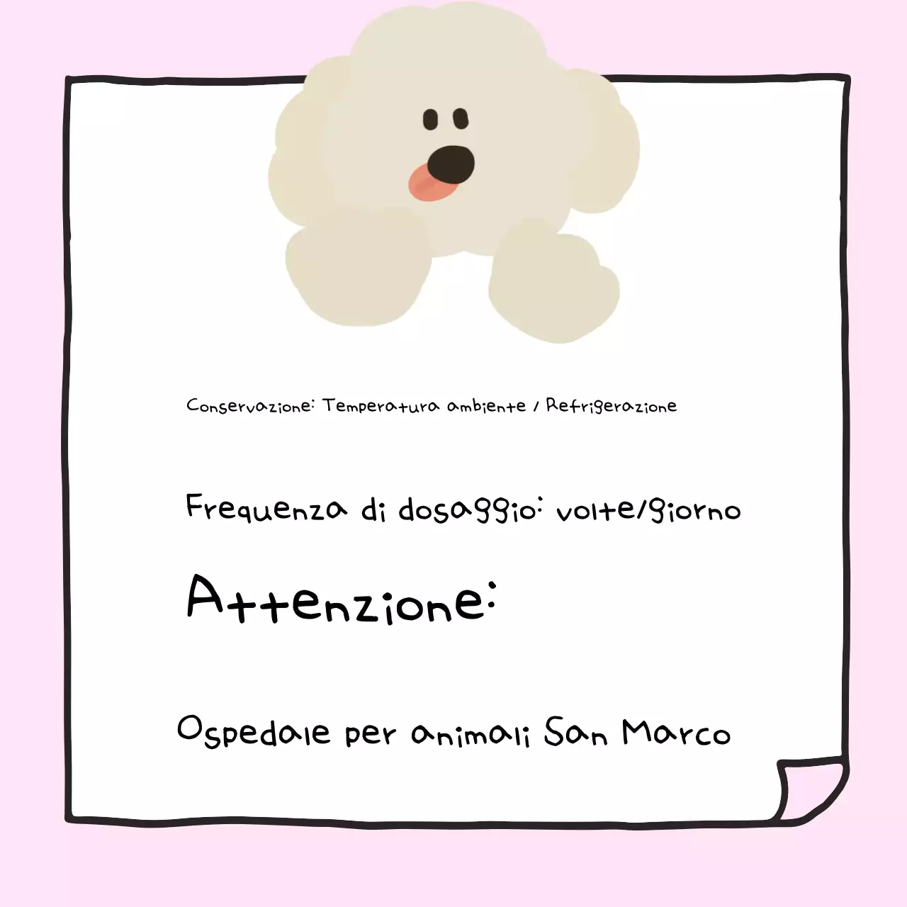 Promemoria sul metodo di conservazione del bambino rosa