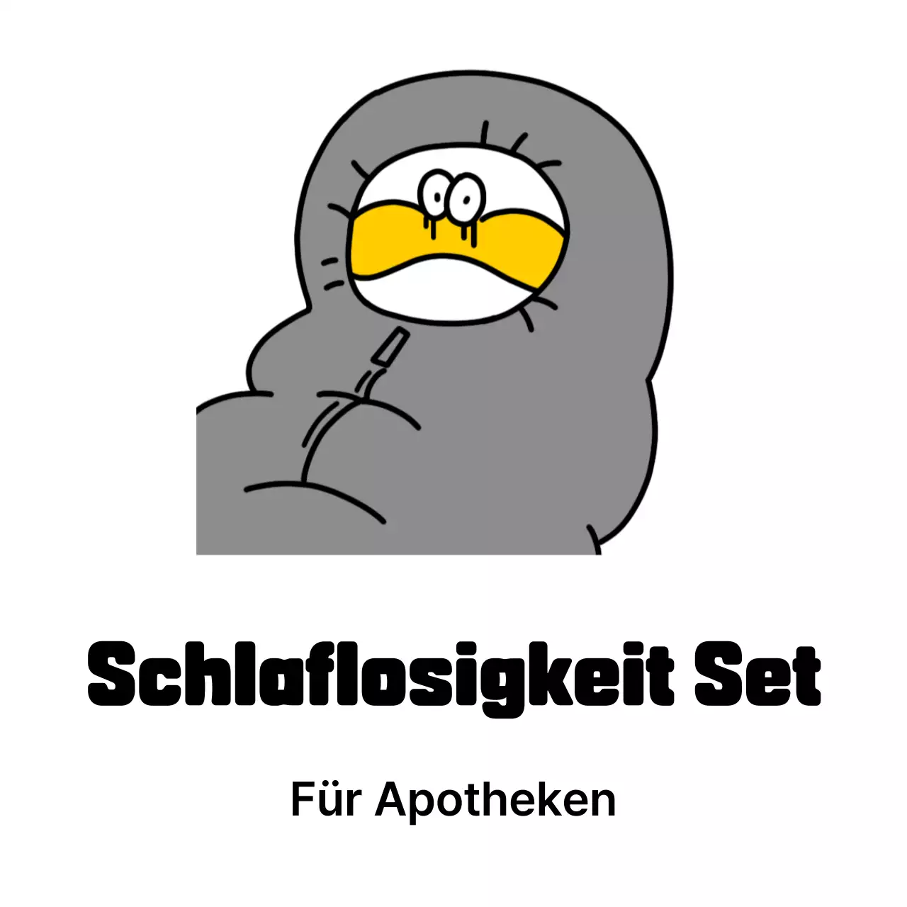 Graue Flasche Comic Waren