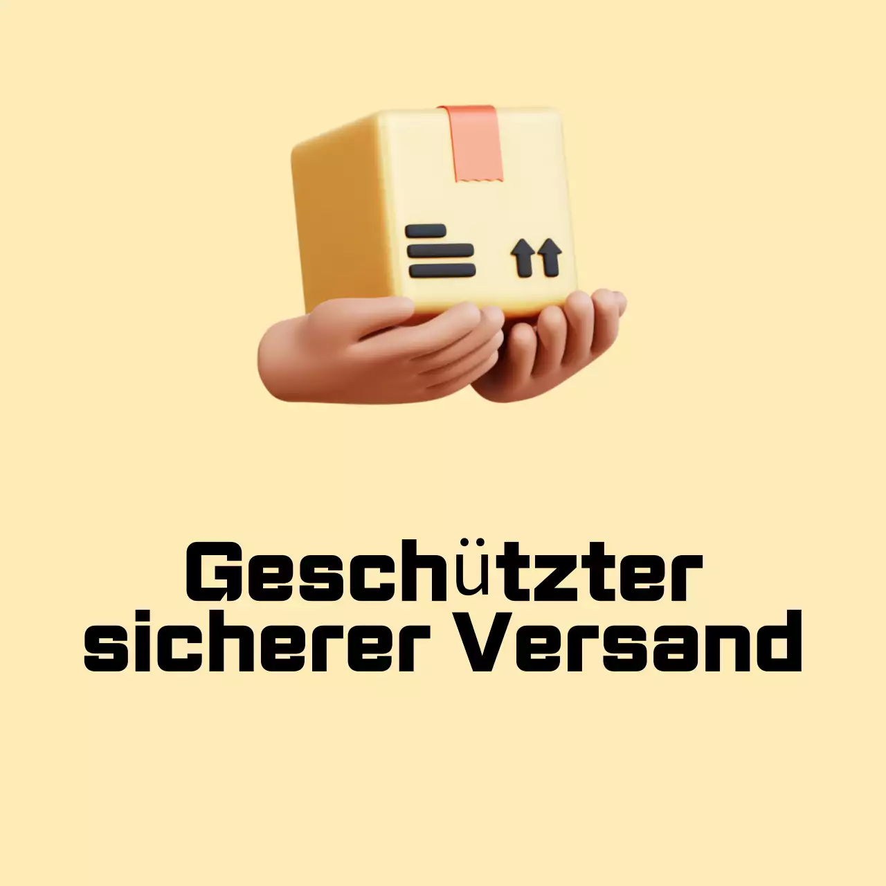 Beige Simple Lieferleitfaden-Aktion