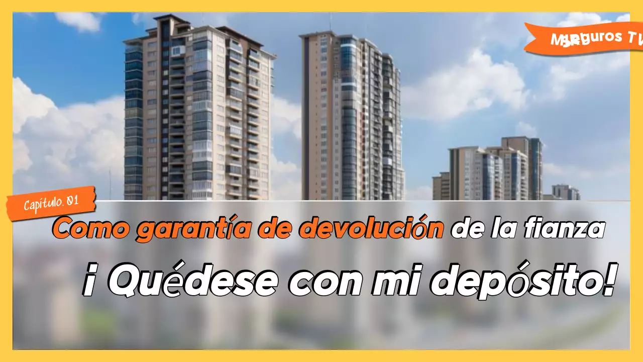 Anuncio de seguro de arrendamiento moderno de Orange