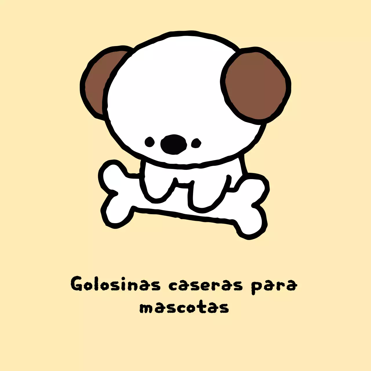Anuncio de mascota bebé beige