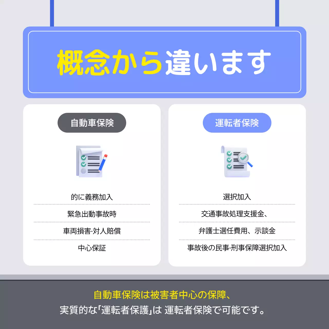 青 シンプル 保険 ポスター