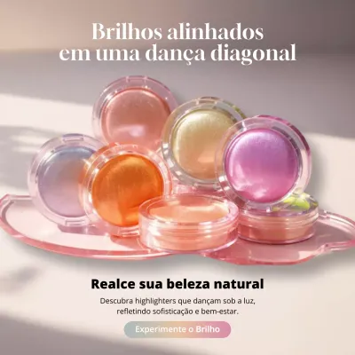 Publicidade de maquiagem rosa elegante no Instagram