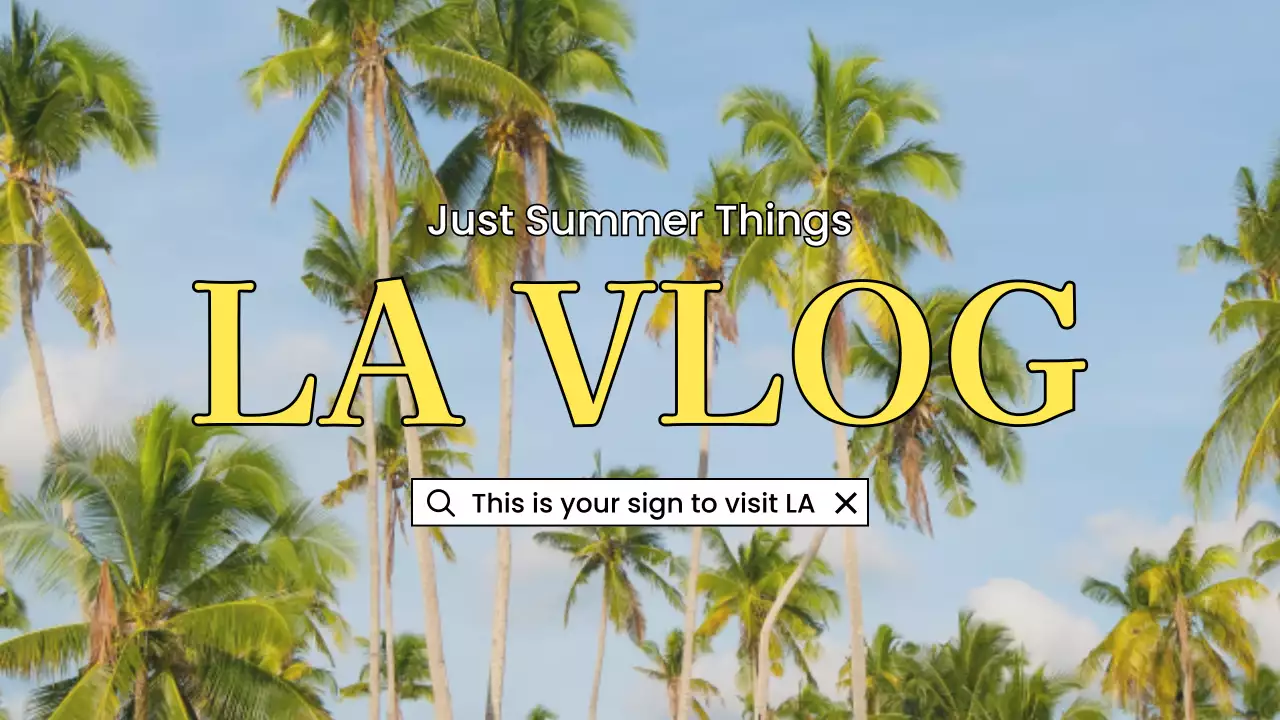 Green Tropical Travel Vlog