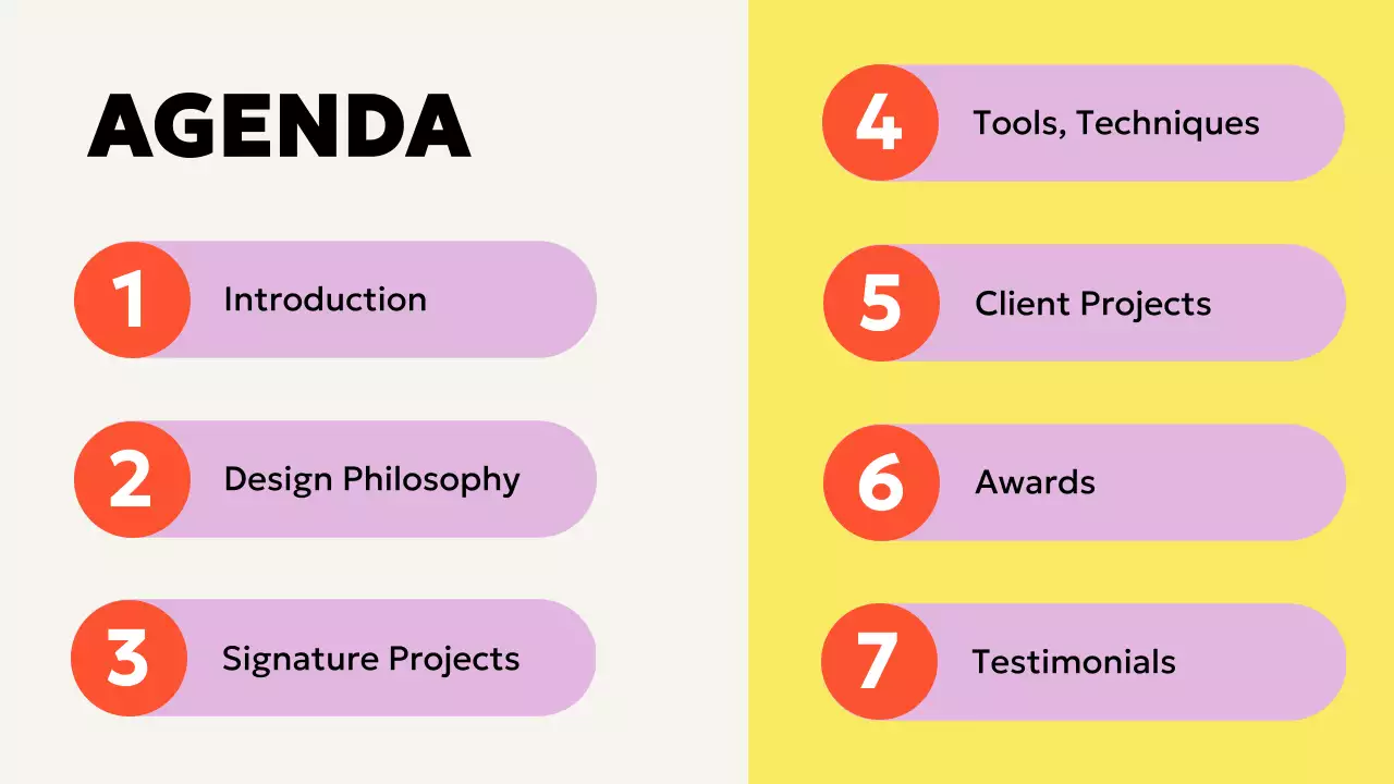 블랙 모던 디자이너의 포트폴리오