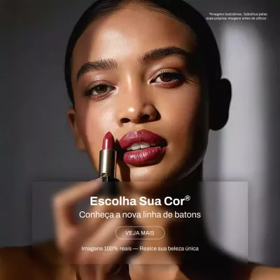 Postagem de promoção de beleza elegante no Instagram