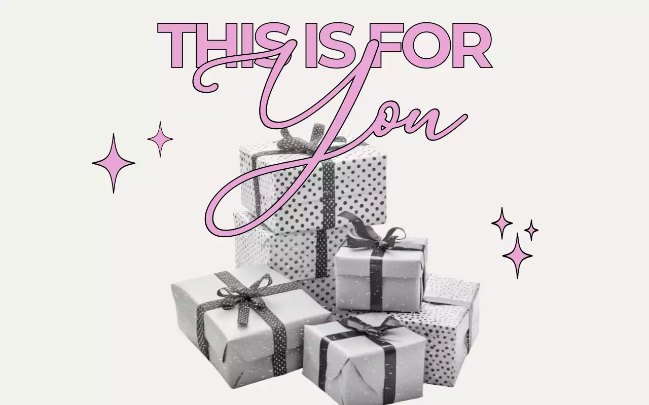 흑백 팝 선물 기획