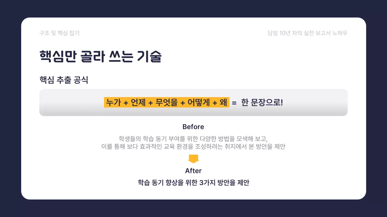 노랑 심플 교육 자료 보고서