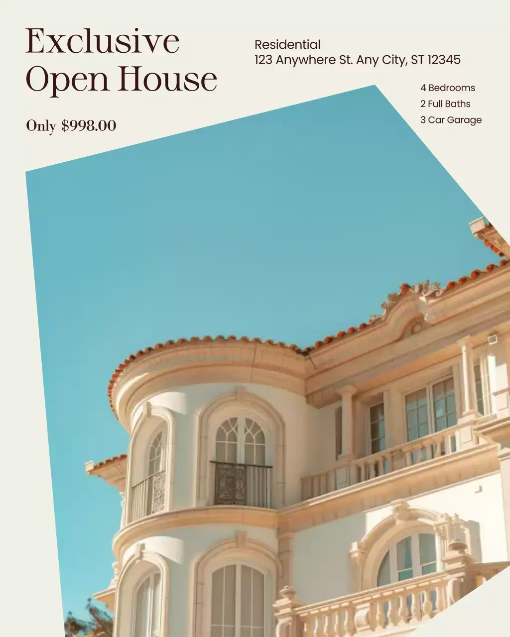 Beige Simple Real Estate Marketing