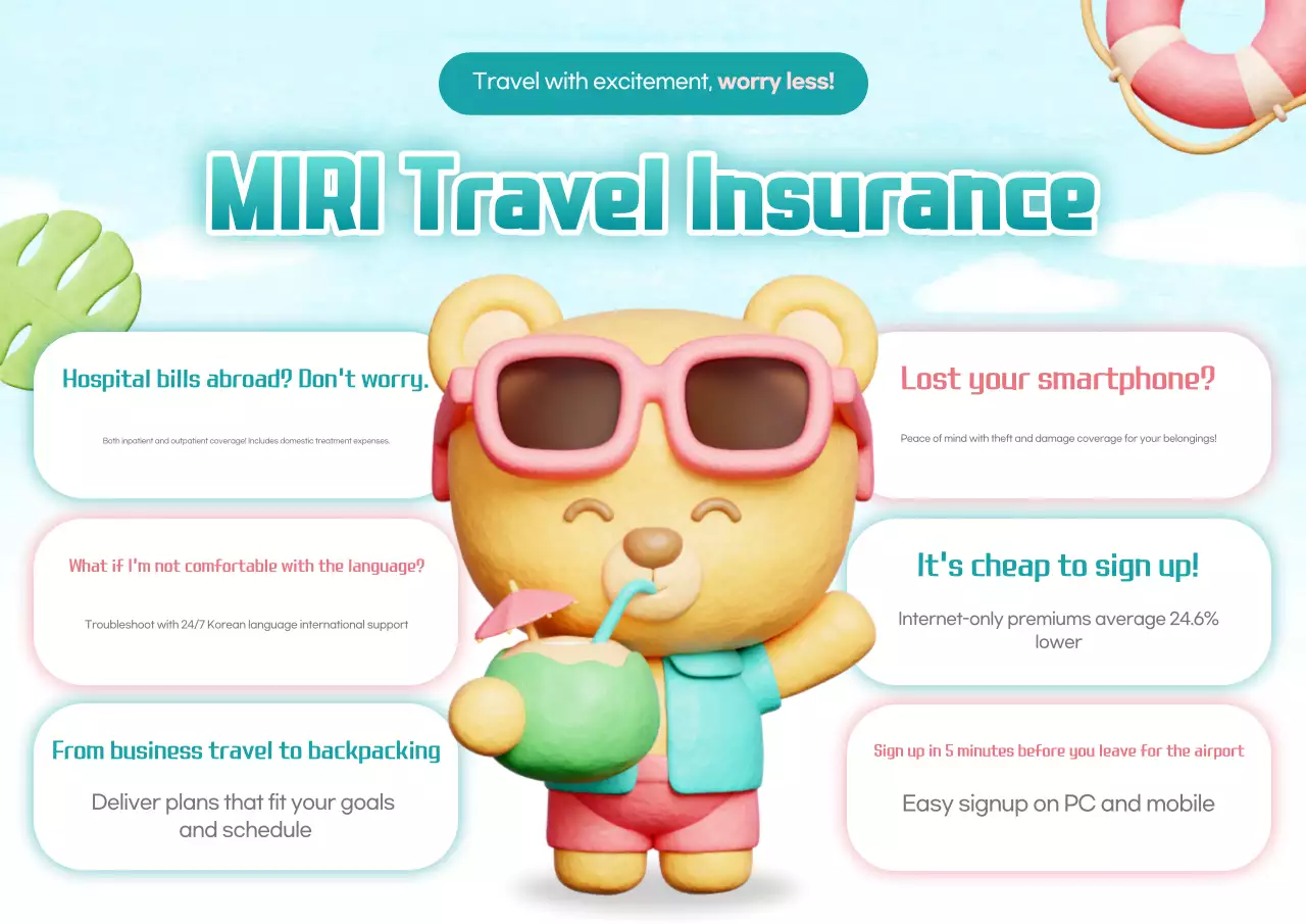 Quảng cáo Bảo hiểm Du lịch Sky Blue Baby