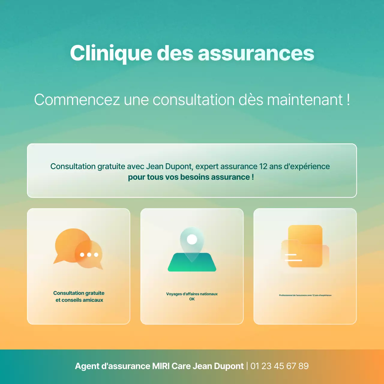 Publicité de Mint Clean Insurance Consulting