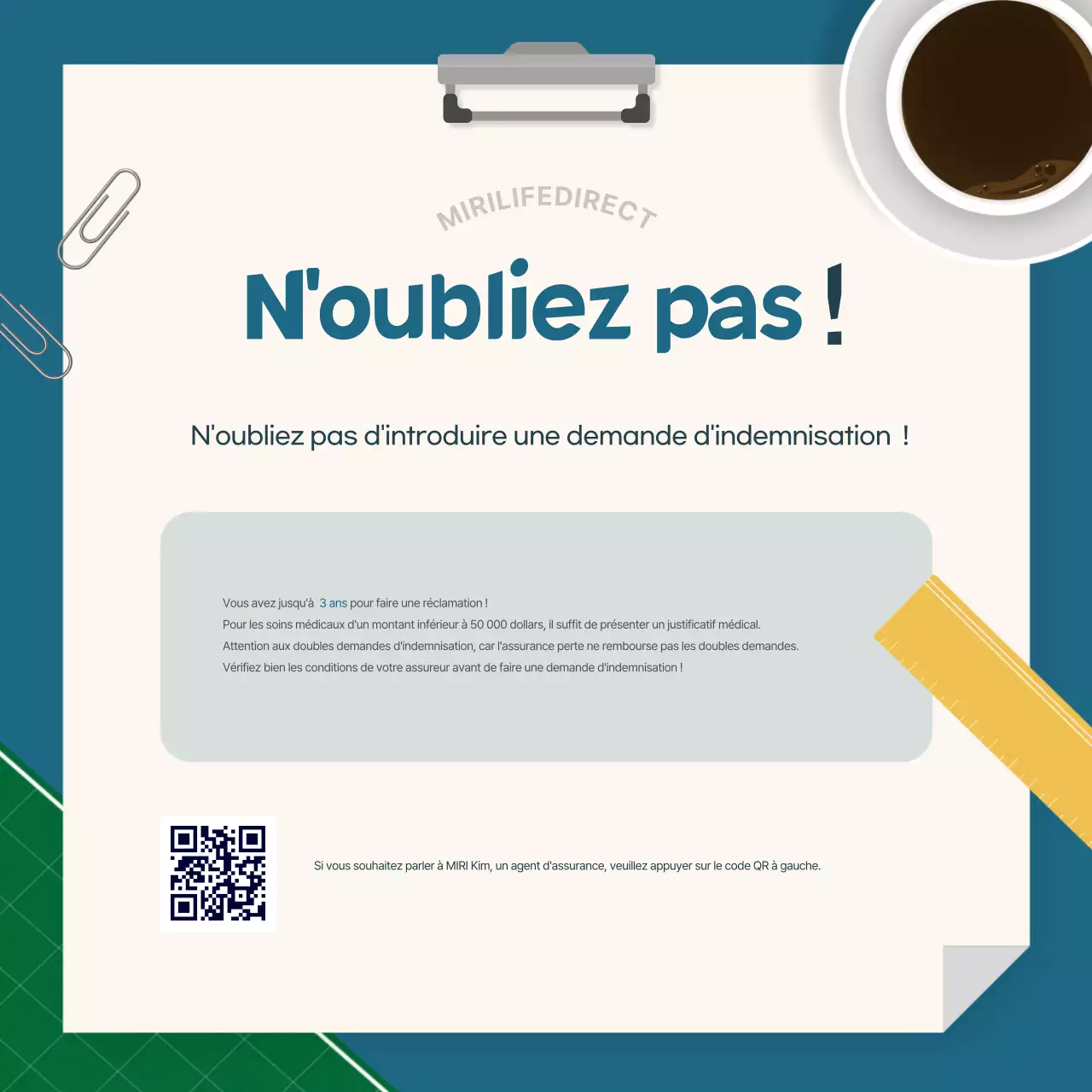 Guide de réclamation d'assurance Blue Baby