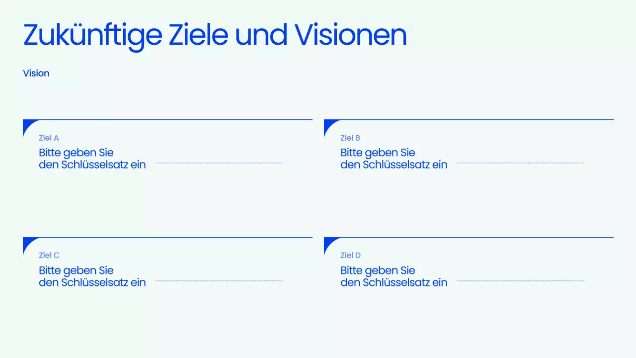 Blaue professionelle Town Hall Meeting Präsentation