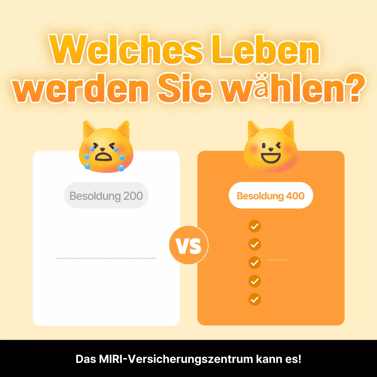 Orange Pop Office Life-Aktion