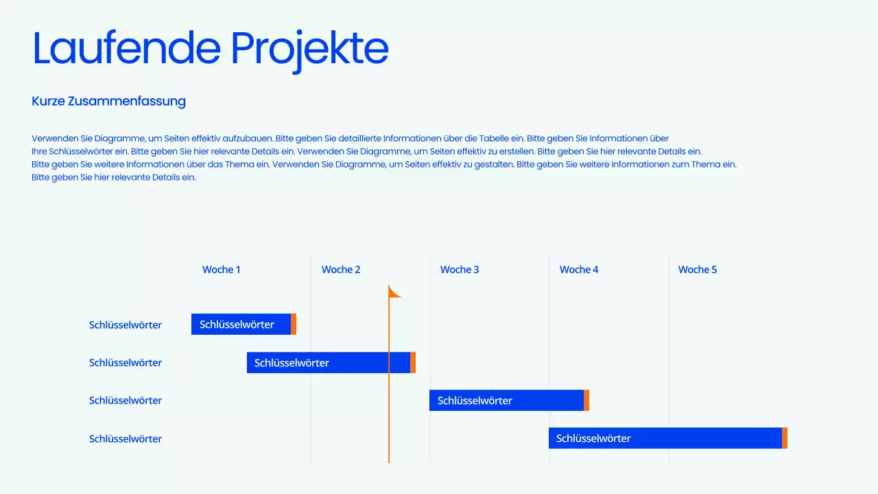 Blaue professionelle Town Hall Meeting Präsentation