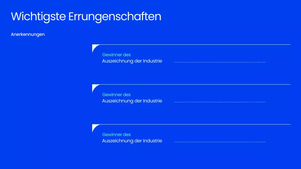 Blaue professionelle Town Hall Meeting Präsentation