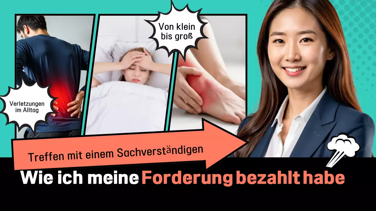 Mint Modern Versicherungsanzeige