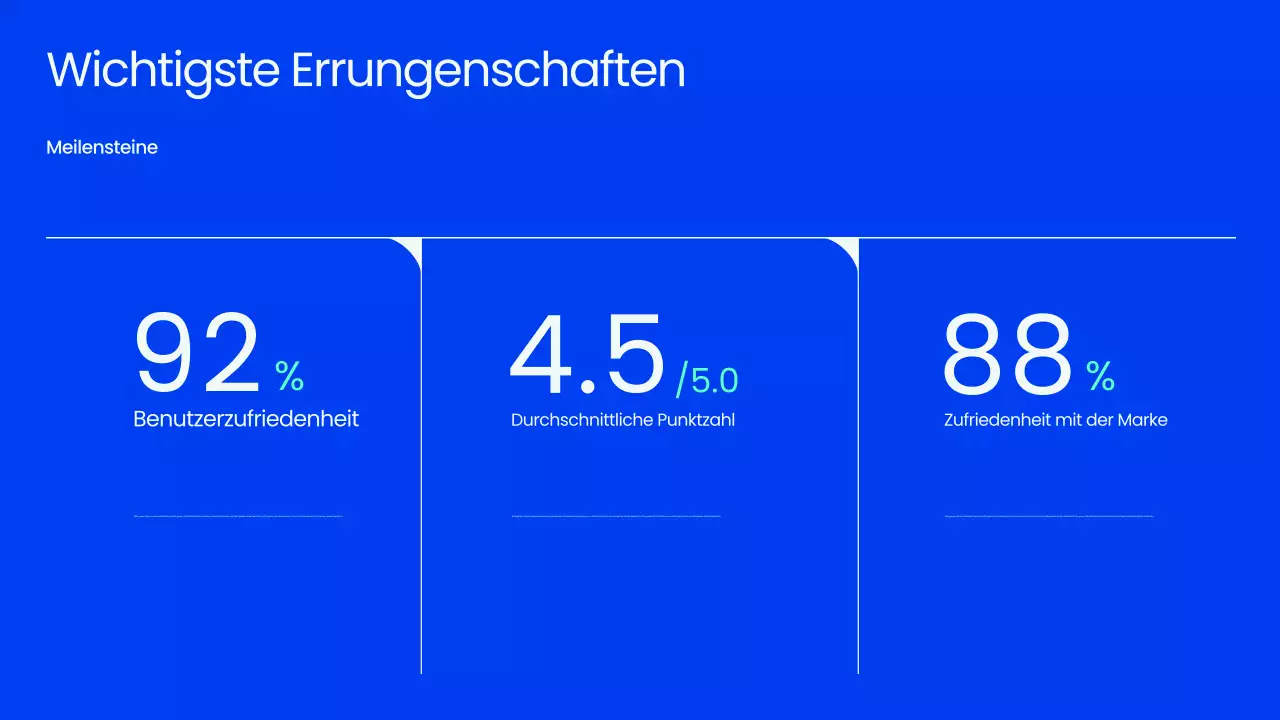 Blaue professionelle Town Hall Meeting Präsentation