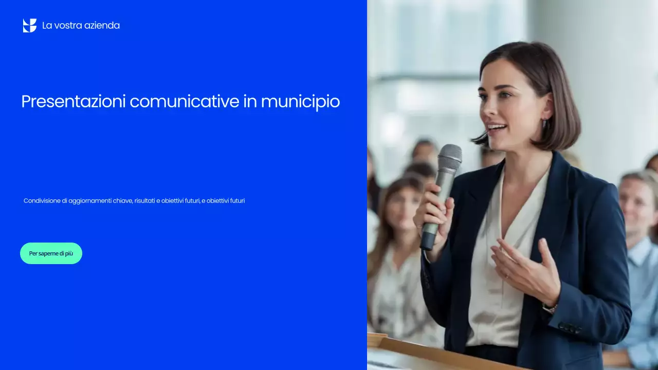 Presentazione dell'incontro pubblico Blue Professional