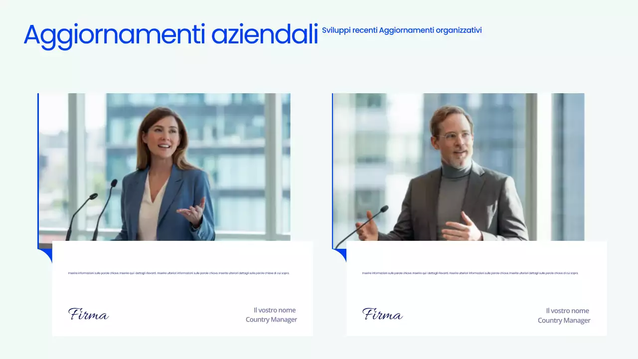 Presentazione dell'incontro pubblico Blue Professional