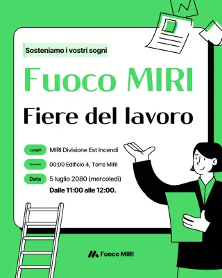 Guida alla sessione di descrizione del lavoro Green Clean
