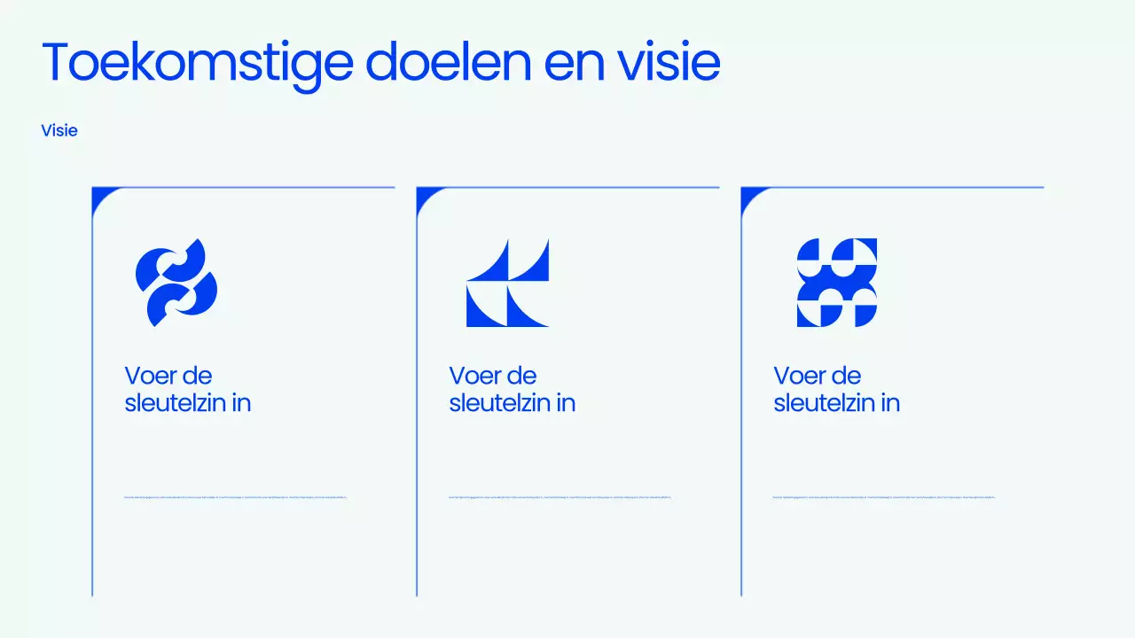 Presentatie van de Blue Professional Town Hall Meeting