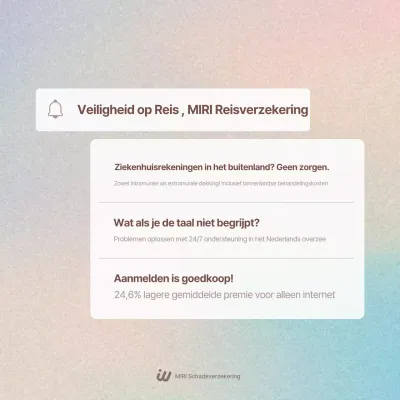 Advertentie voor Yeon Bora Clean Travel Insurance