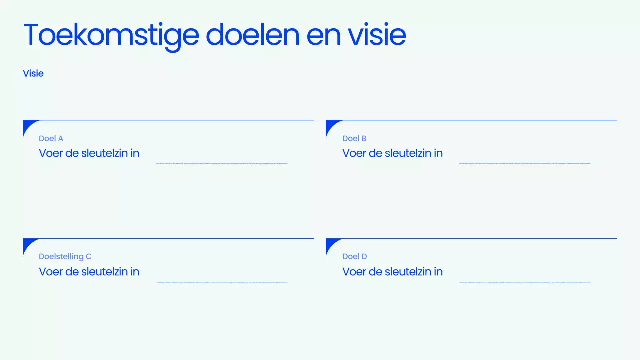 Presentatie van de Blue Professional Town Hall Meeting