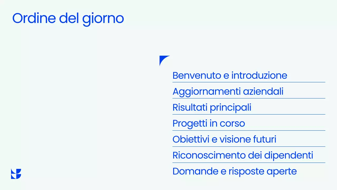 Presentazione dell'incontro pubblico Blue Professional