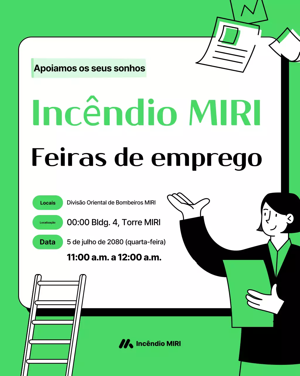 Guia de Sessão de Descrição de Cargo de Limpeza Verde