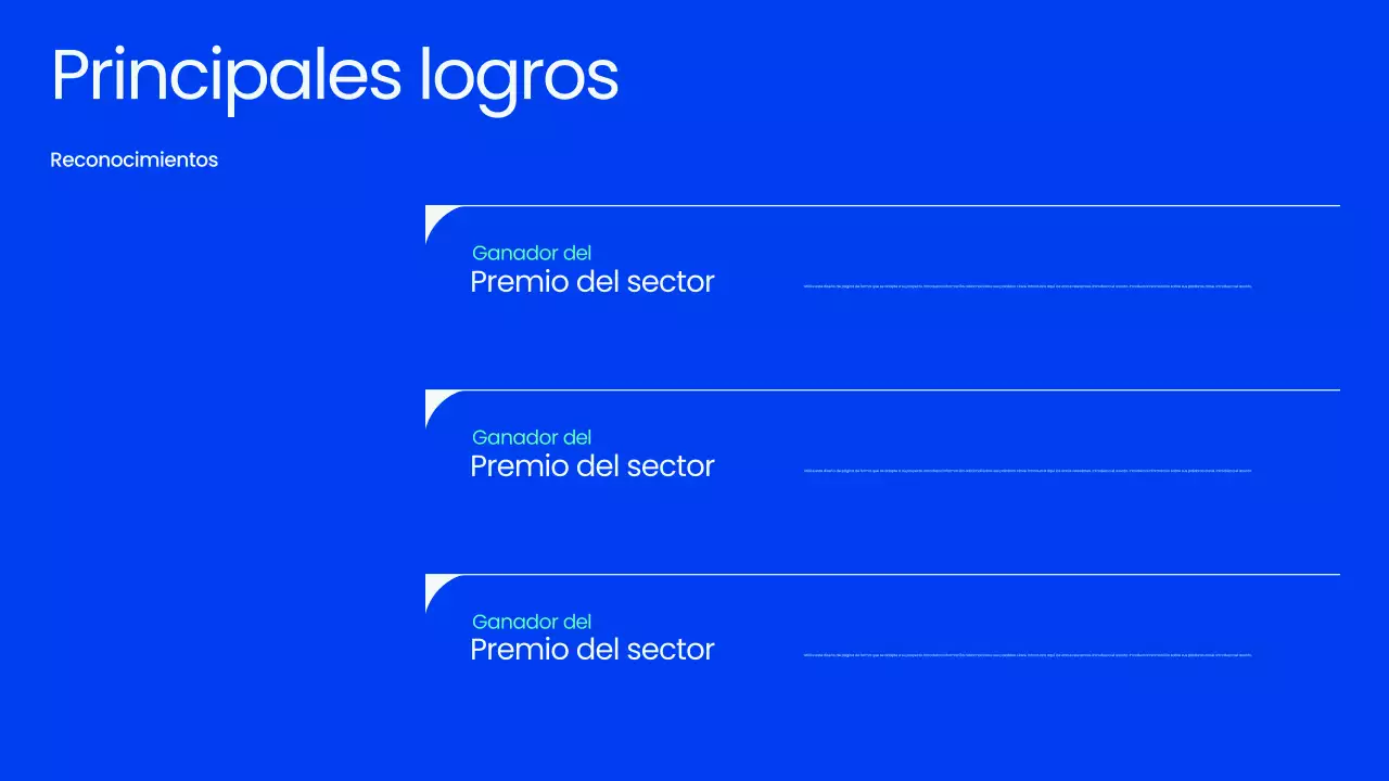 Presentación de la reunión del ayuntamiento profesional de Blue