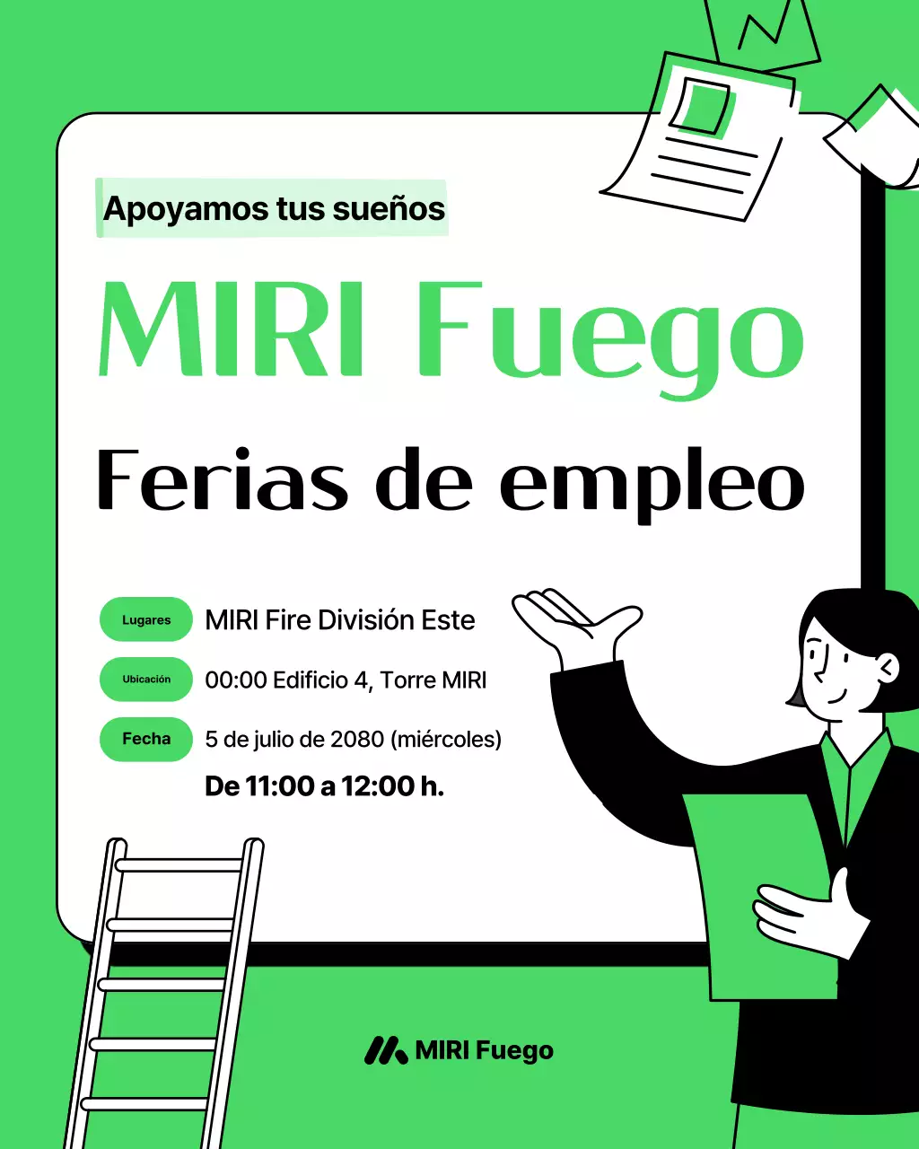 Guía de sesiones de descripción de puestos de trabajo de Green Clean