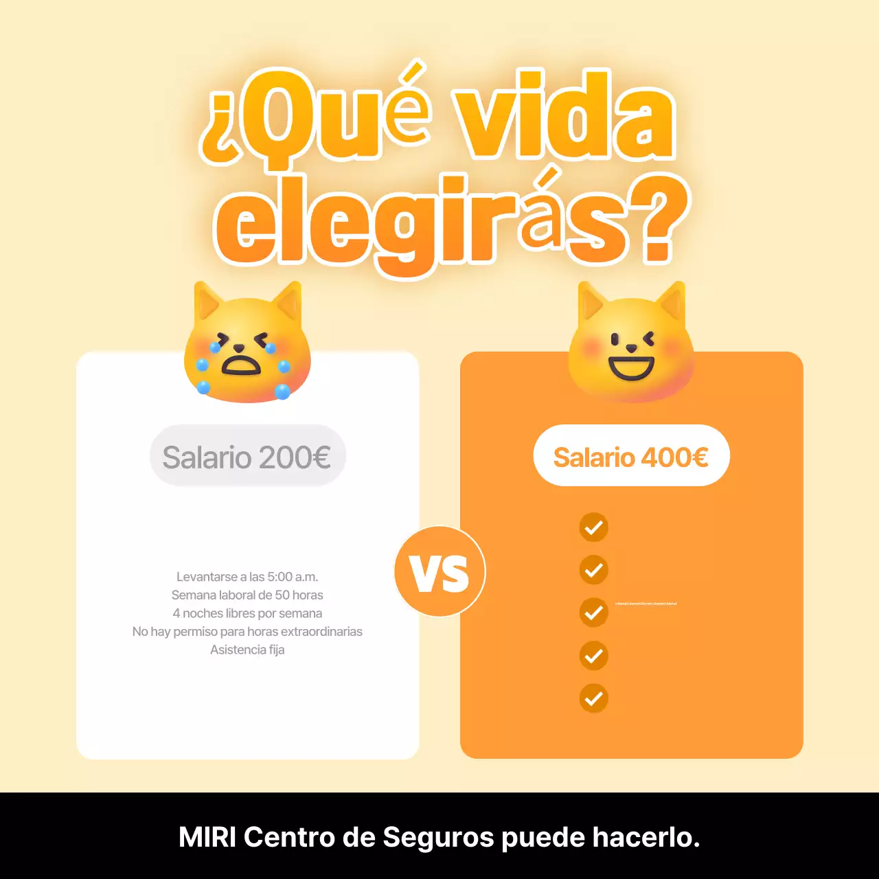 Promoción de vida de oficina Orange Pop