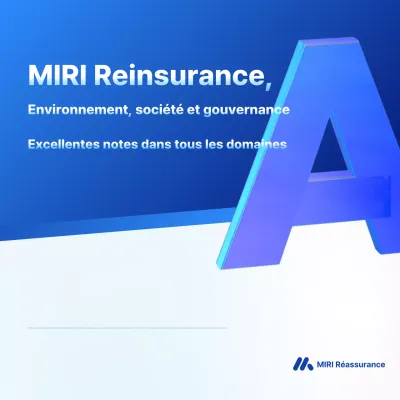 Promotion de la notation ESG Blue Modern