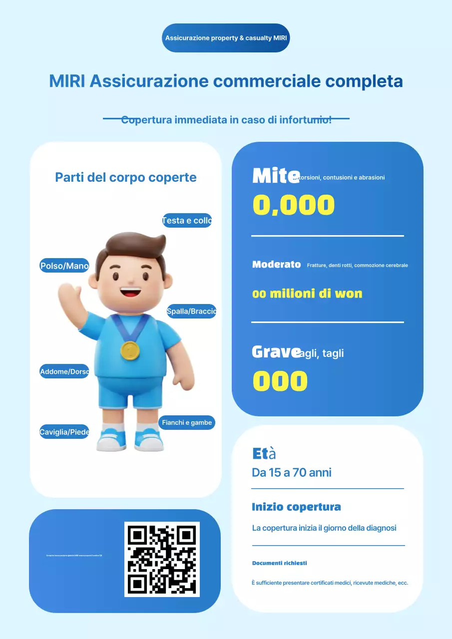 Pubblicità di Sky Blue Clean Insurance