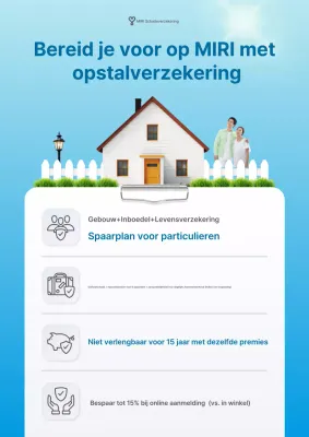 Advertentie voor Sky Blue Clean Insurance