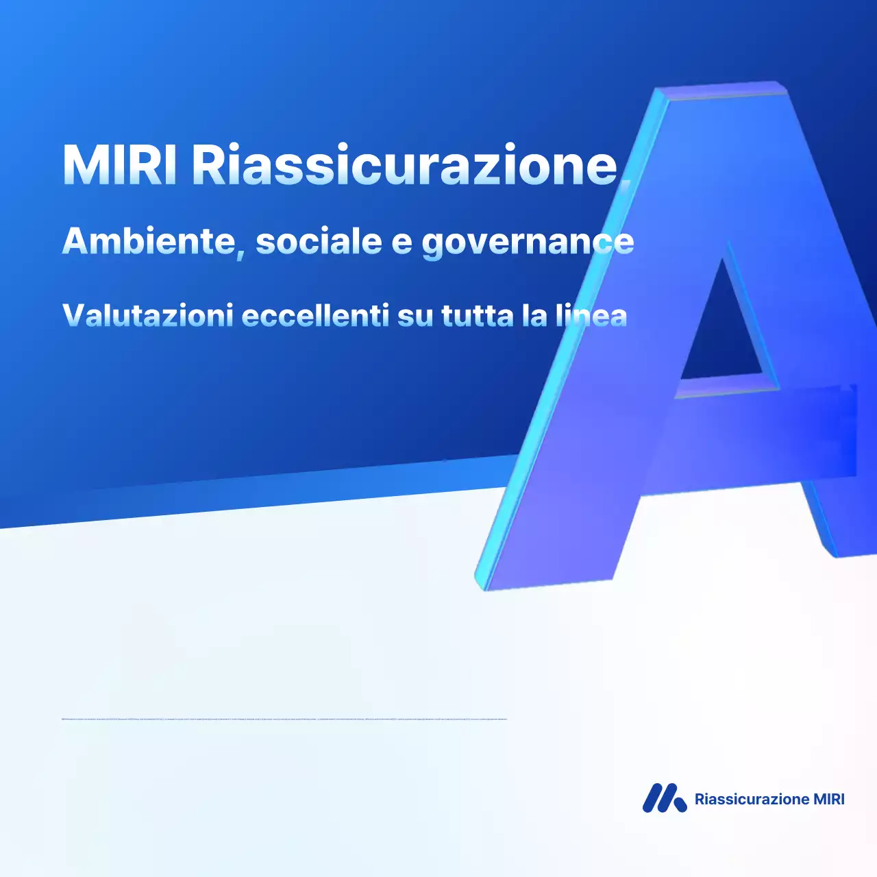 Promozione del rating ESG Blue Modern