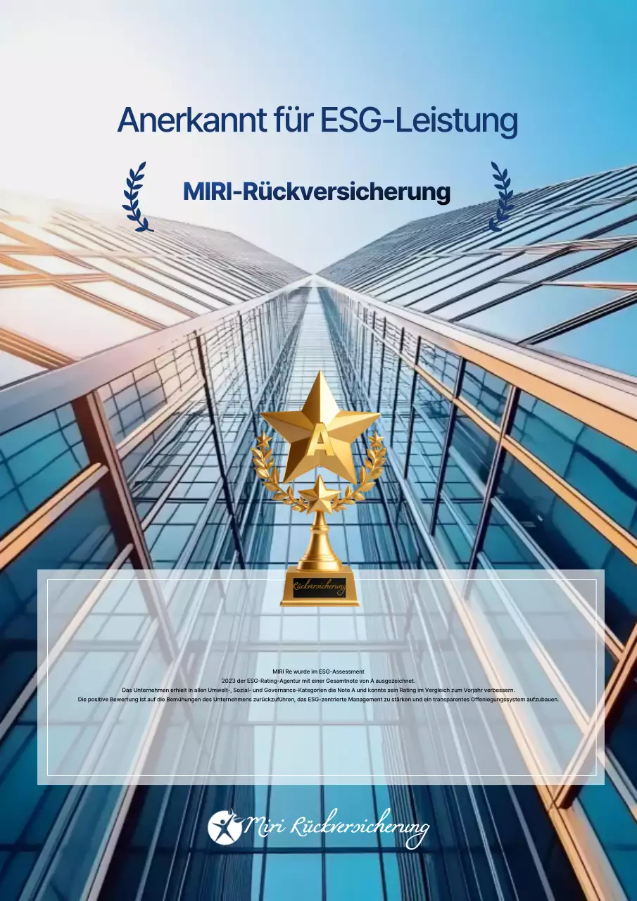 Himmelblaue moderne Management-Performance-Werbung