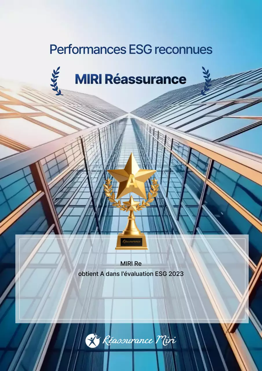 Publicité de performance de gestion moderne Sky Blue