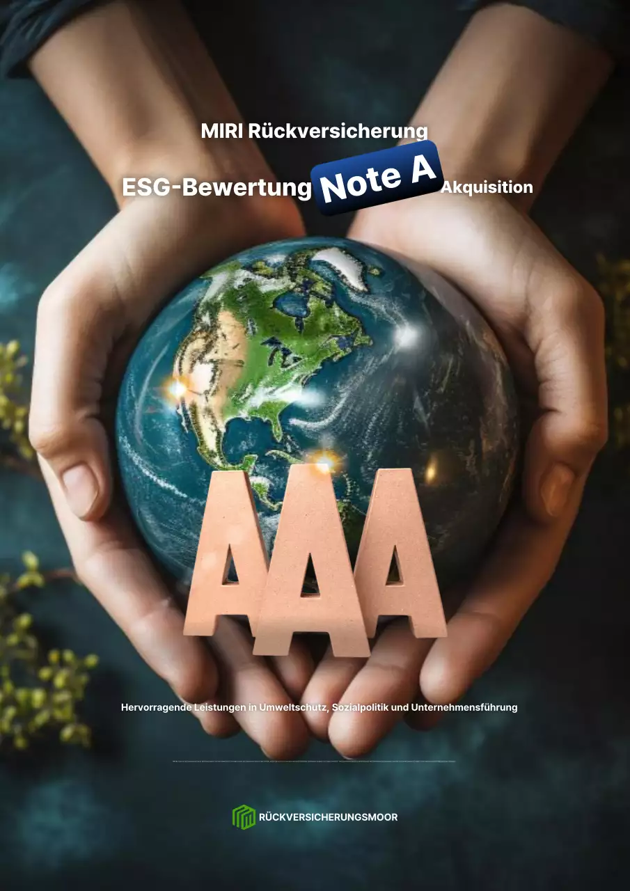 Blaue moderne Umweltförderung