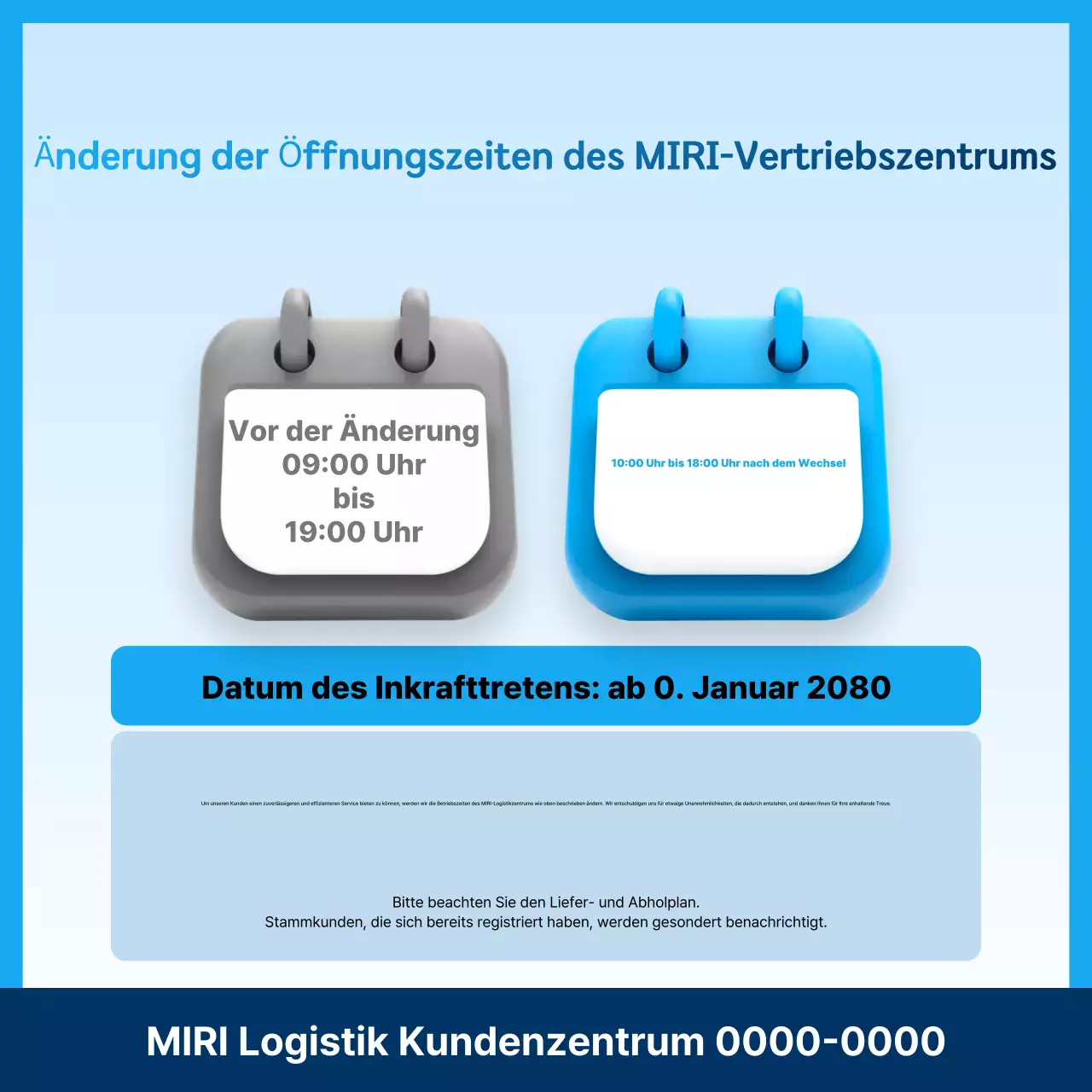 Sky Blue Clean Hinweis-Anleitung