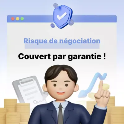 Publicité Sky Blue Modern Finance