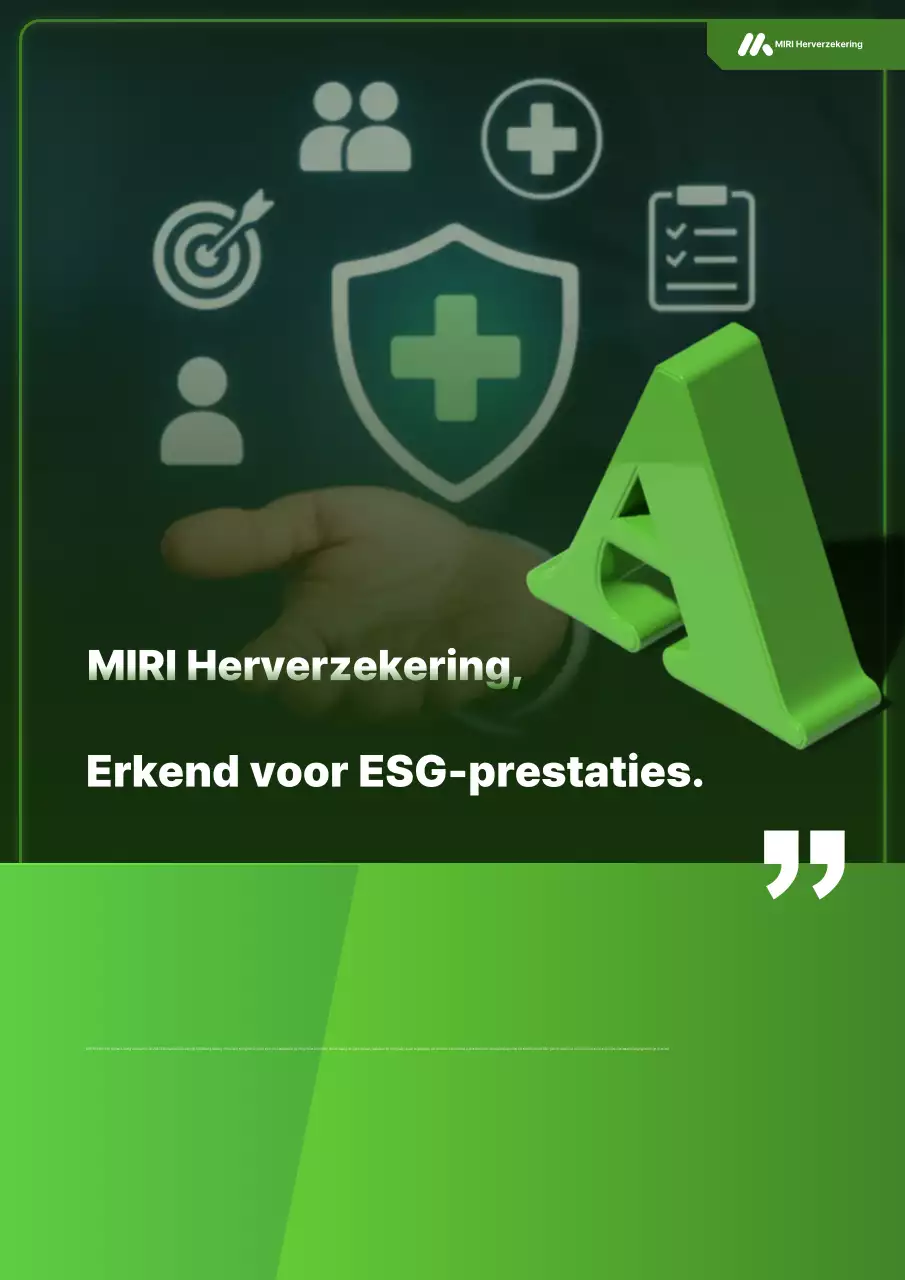 Groen Modern Management Prestatie Promotie