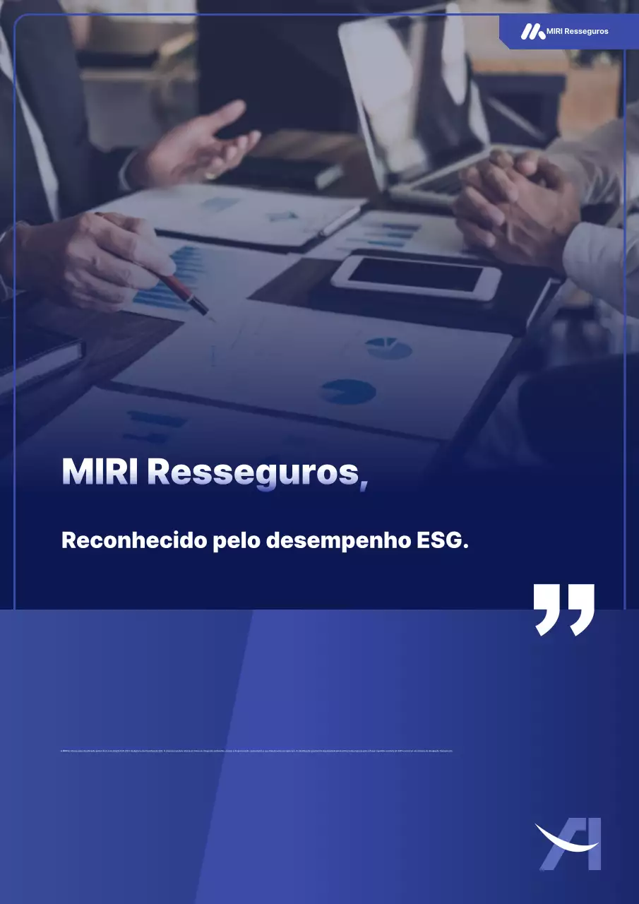 Promoção da Gestão Moderna Azul