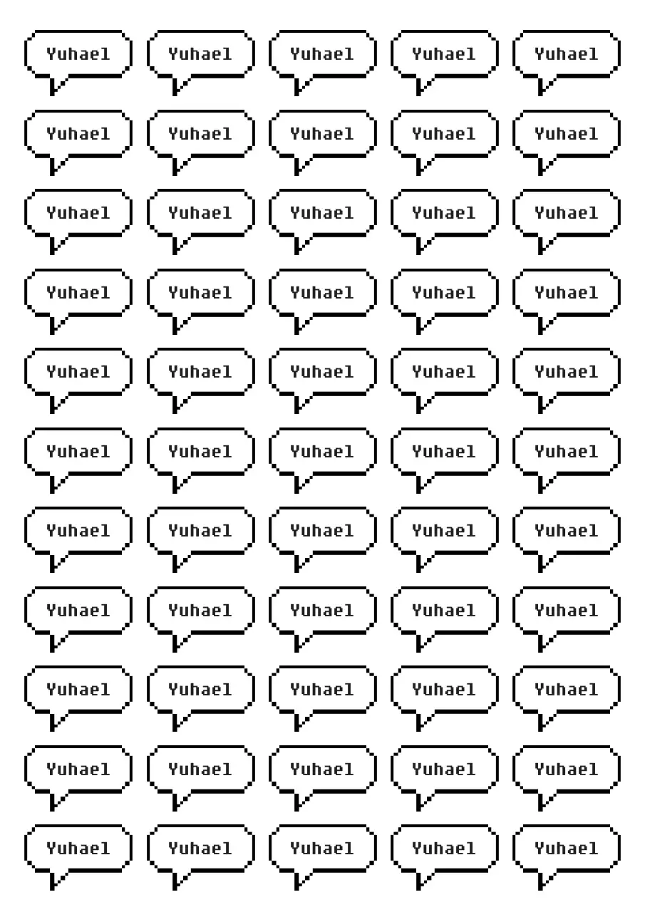 black retro comic stickers