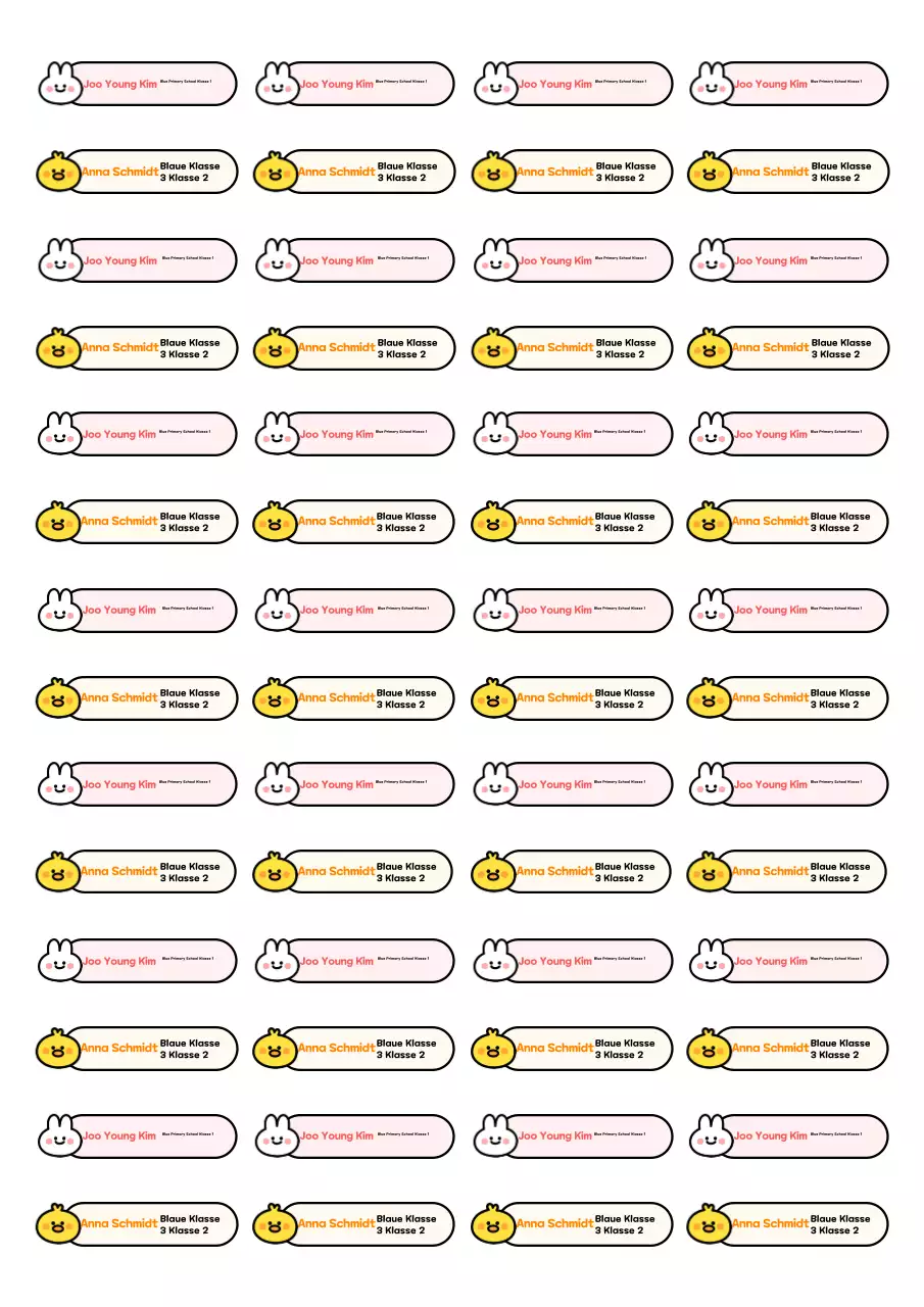 Oranger Babyaufkleber mit Spruch