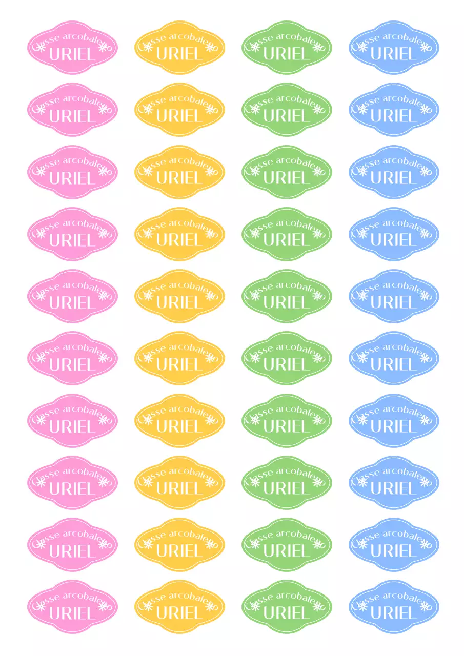 Frase semplice fluorescente