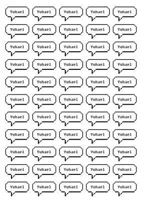 zwarte retro stripstickers