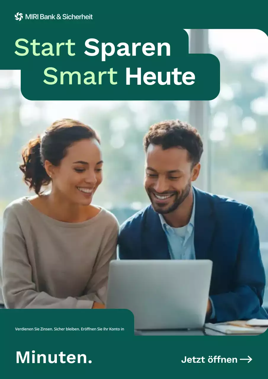 Werbung für Green Simple-Finanzprodukte für Verbraucher
